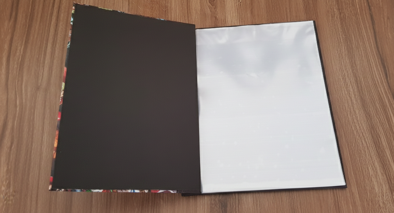 Pasta Cardápio com Capa personalizada - A4 + 5 divisórias - KIT c/ 5 UN - Imagem 2